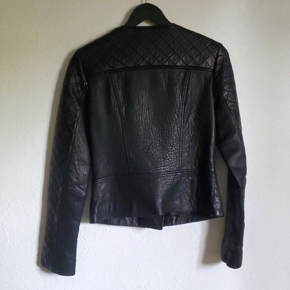 Dawn Levy  Genuine Leather Moto Jacket XS - Picture 7 of 8